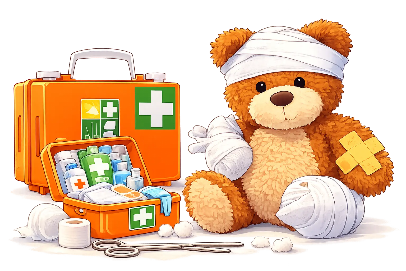 Erste Hilfe Kurs am Kind & Baby in München – Eltern lernen Erste Hilfe